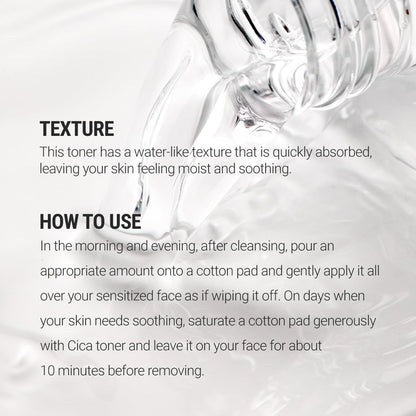 ROVECTIN CICA Care Purifying Toner – Soothing Toner for Sensitive Skin (8.8 fl oz)
