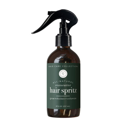Rowe Casa Organics Restorative Hair Spritz with Witch Hazel & Therapeutic Essential Oils - 8 Fl Oz