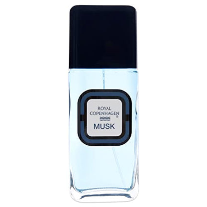 Royal Copenhagen Musk For Men Cologne Spray 3.4 oz – Casual Fragrance (126130)