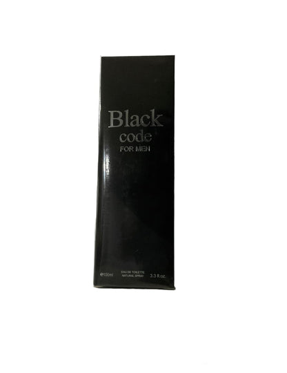 Royal Fragrance Black Code for Men 3.0 oz Eau de Toilette Spray