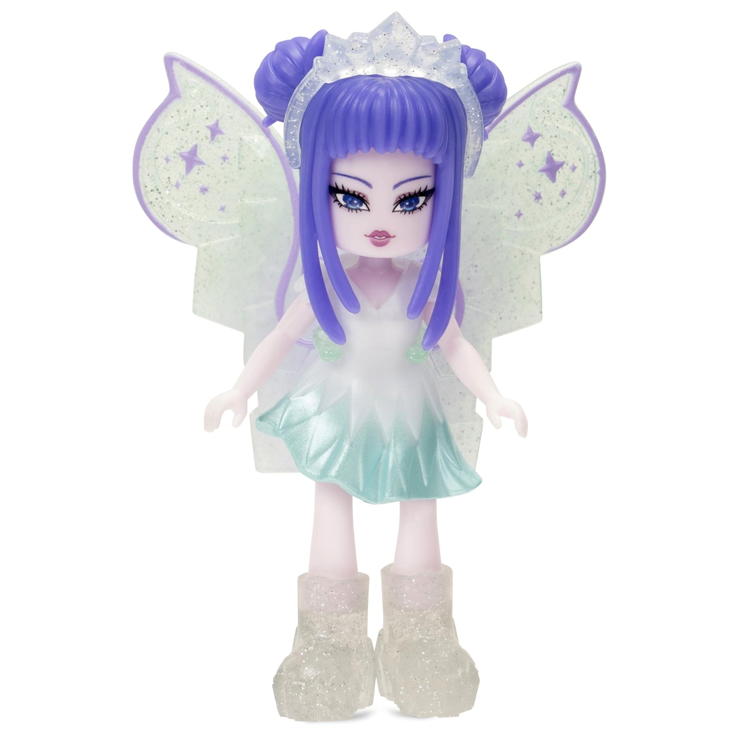 Royale High Ice Fairy 3-inch Doll - 9 Fashion Accessories + Virtual Item Code (Series 2) | Ages 5+