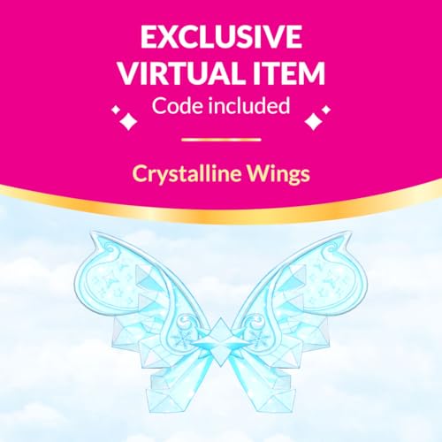 Royale High Ice Fairy 3-inch Doll - 9 Fashion Accessories + Virtual Item Code (Series 2) | Ages 5+