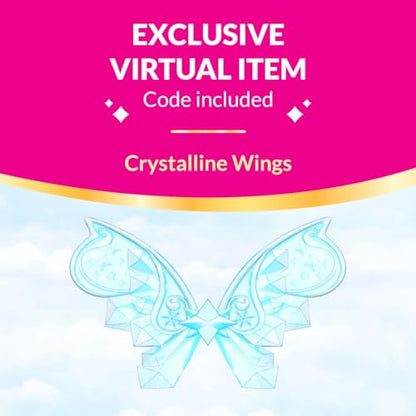 Royale High Ice Fairy 3-inch Doll - 9 Fashion Accessories + Virtual Item Code (Series 2) | Ages 5+