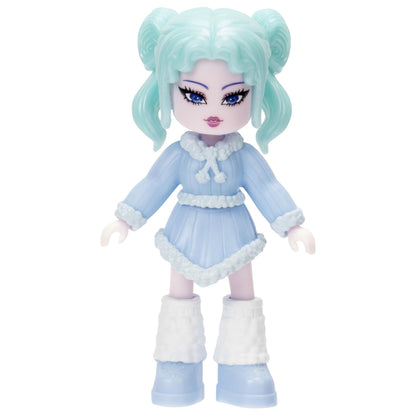 Royale High Ice Fairy 3-inch Doll - 9 Fashion Accessories + Virtual Item Code (Series 2) | Ages 5+