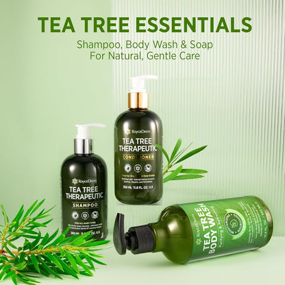 Roycederm Antifungal Tea Tree Body Wash & Soap – Antibacterial Cleanser for Skin