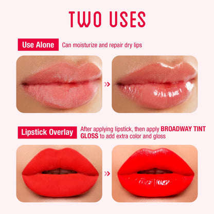 Ruby Kisses Broadway Vita-Lip Gloss Set (11-Pack) Ultra-Hydrating, High-Shine Lip Gloss