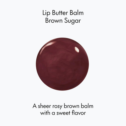 Ruby & Millie Tinted Lip Balm Brown Sugar – Hydrating Glossy Vegan Lip Butter, 0.5 oz