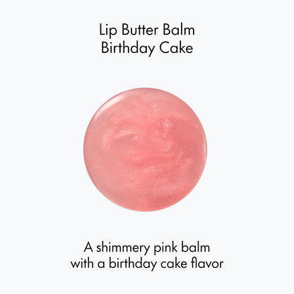 Ruby & Millie Tinted Lip Balm Birthday Cake – Hydrating Vegan Lip Butter 0.5 Oz