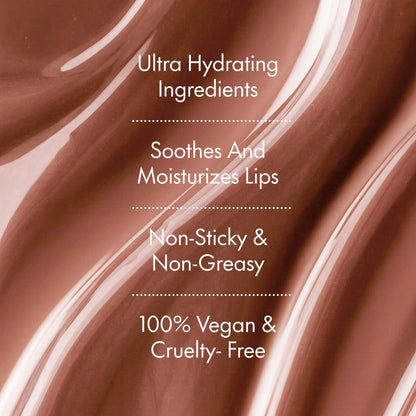 Ruby & Millie Tinted Lip Balm Vanilla Beige – Hydrating, Non-Sticky Lip Butter (0.5 oz) – Vegan & Cruelty-Free