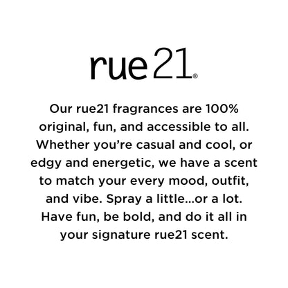 Rue 21 Rue Eau De Parfum for Women — Green Floral Everyday Fragrance
