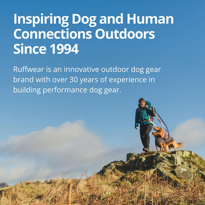 Ruffwear Sun Shower Dog Raincoat - All-Weather Waterproof, Windproof, Lightweight (Mineral Yellow) - Large