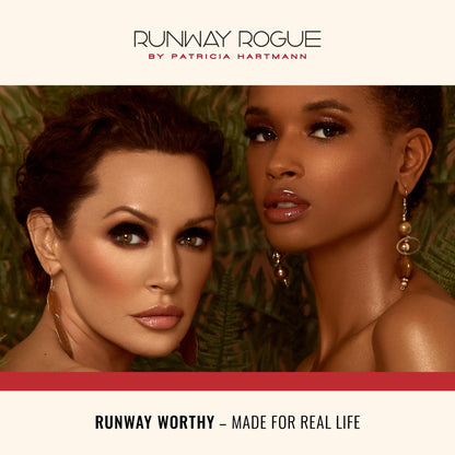 Runway Rogue LuxGloss Catwalk – High-Pigment Shimmer Lip Gloss in Soft Pastel Pink