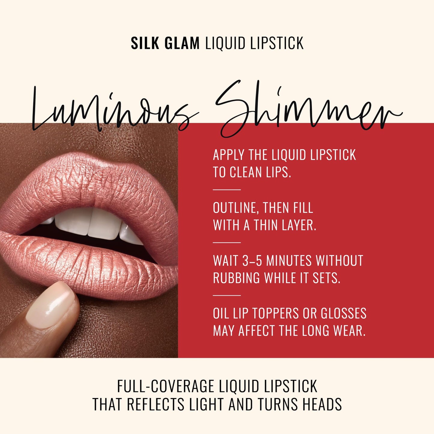 Runway Rogue Silk Glam Liquid Lipstick – Jet Set Frosted Rosy-Pink, Long-Wear