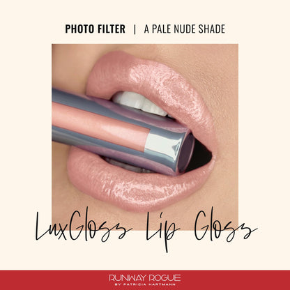 Runway Rogue LuxGloss Lip Gloss – Photo Filter (Pale Nude)