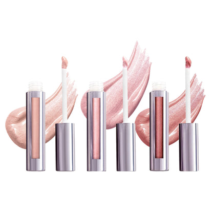 Runway Rogue LuxGloss Lip Gloss Trio - High-Pigment Shimmer Lip Gloss Set