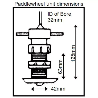 NASA Underwater Complete Log Impellor Unit with