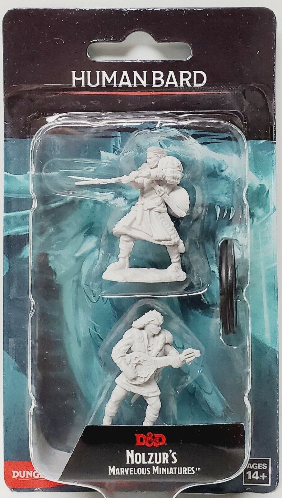 Human Male Bard: D&D Nolzur's Marvelous Unpainted Miniatures (W4)