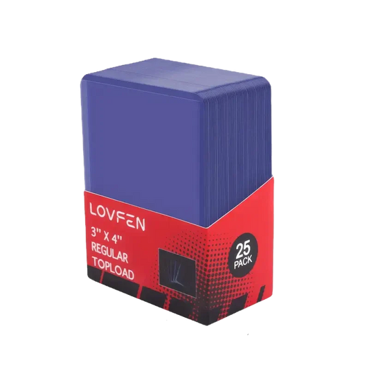 25 PCS Clear Toploader