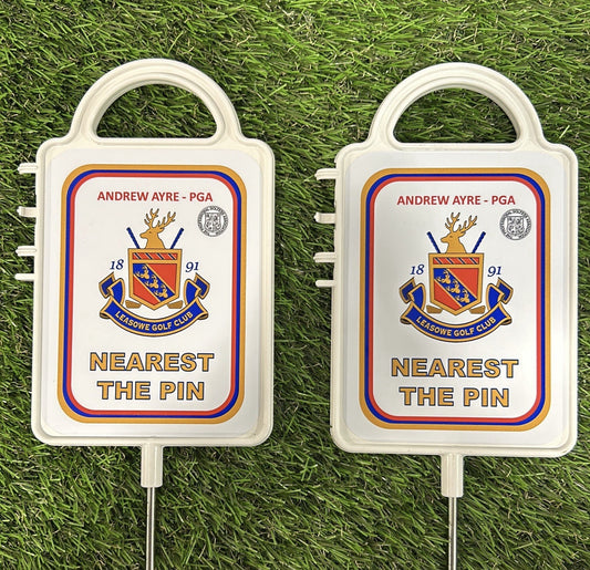 Custom Eco-Friendly Golf Event Sign x1 – Nearest Pin or Longest Drive