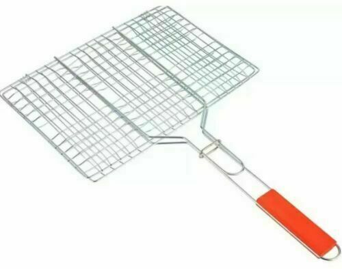 BBQ Metal Meat Fish Roasting Basket