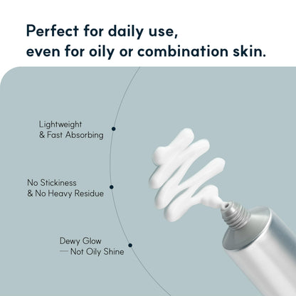 S.NATURE AQUA SQUALANE MOISTURIZING CREAM | Hydrating Face Moisturizer for Dry & Sensitive Skin, 150,000 ppm Squalane, Pore Care (80 ml)