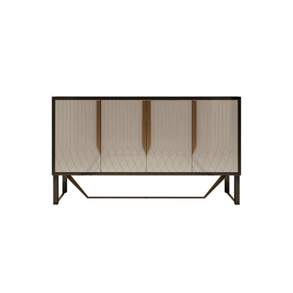 S912 Sideboard, Khaki & Gold