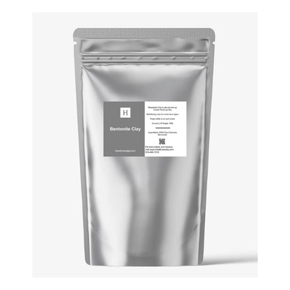 SAAQIN Bentonite Clay (Cosmetic Grade) 5 Lb – Bulk Bentonite Clay for Soap, Cosmetics, and Body Care