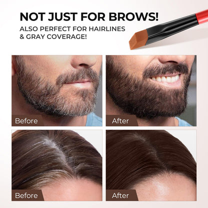 SACE LADY Eyebrow Color Kit – Long-Lasting, Waterproof, Vegan & Cruelty-Free (02 Dark Brown)