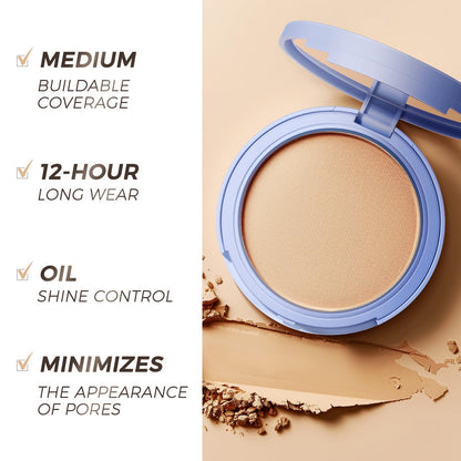 SACE LADY Face Powder – Waterproof Matte Setting Powder 0.35oz