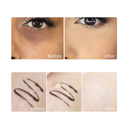 SACE LADY Waterproof Full Coverage Concealer Set with Primer Sponge – Matte Finish Corrector for Face, Eyes & Skin (0.2 Fl oz Natural)