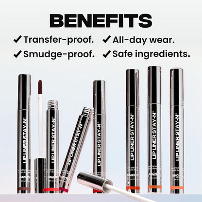 Sacheu Stay-N Peel-Off Lip Stain – Long-Wear, Transfer-Proof Lip Liner (Vegan & Cruelty-Free)
