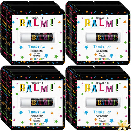 Sacubee 30-Pack Lip Balm Gifts Bulk – You're the Balm for Appreciation