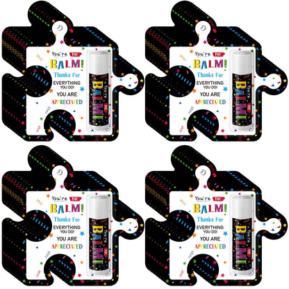 Sacubee 30 Pack Lip Balm Bulk Gifts – You're the Balm Vanilla Flavor