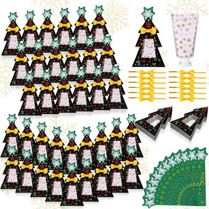 Sacubee 36-Piece Christmas Hand Cream & Nail File Gifts Set