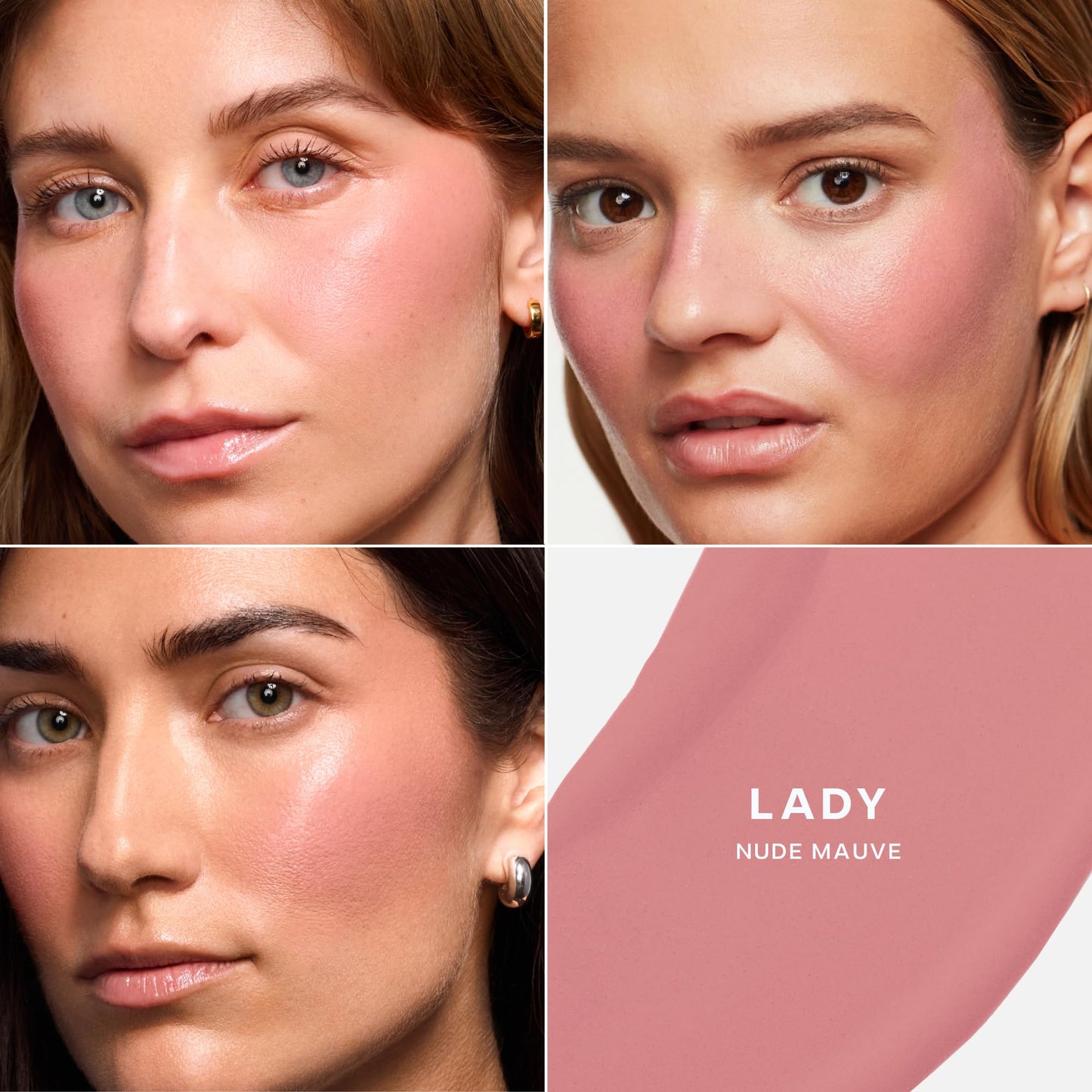 Saie Dew Liquid Blush for Cheeks – Hydrating, Buildable Glow Tint (0.40 oz)