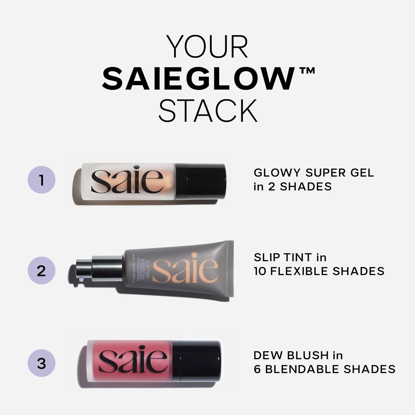 Saie Dew Liquid Blush for Cheeks in Sweetie - Hydrating, Buildable Glow Cream Blush