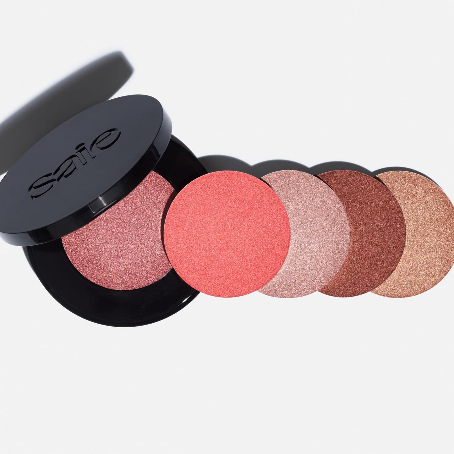 Saie Glow Sculpt: Multi-Use Highlighter + Cream Blush Refill in Pinkglow
