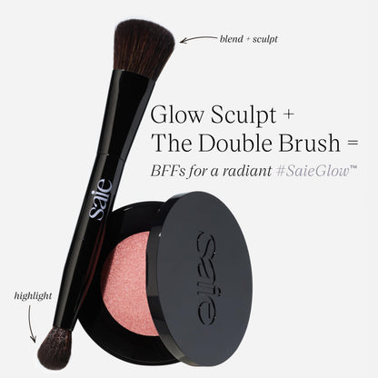 Saie Glow Sculpt Multi-Use Highlighter & Cream Blush Refill – Mauveglow