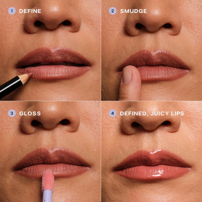 Saie Lip Liner 101 – Creamy Soft Matte Lip Pencil with Shea Butter & Jojoba Oil | Wink (0.05 oz)