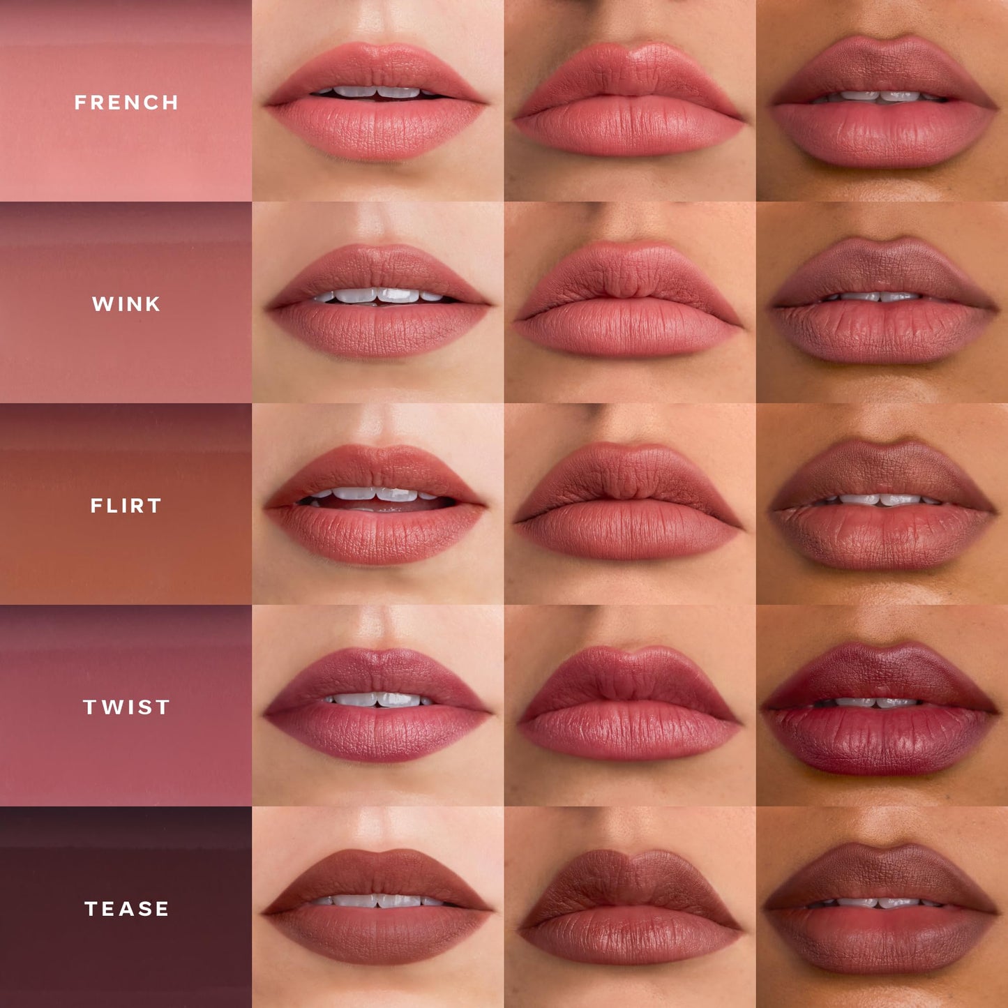 Saie Lip Liner 101 – Creamy Soft Matte Lip Pencil with Shea Butter & Jojoba Oil