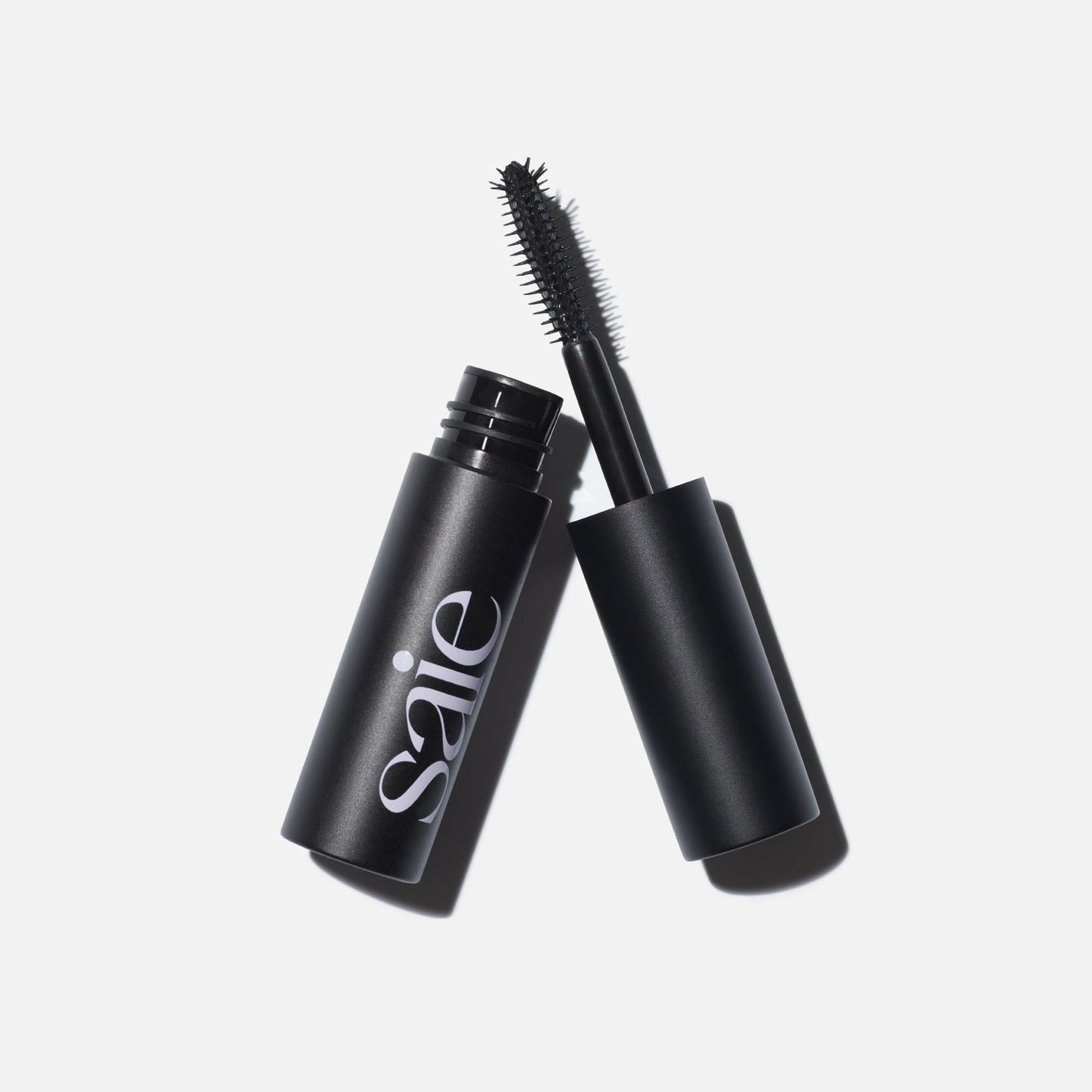 Saie Mini Mascara 101 – Lash Lengthening Mascara for Thick, Lifted Lashes | Buildable, Conditioning Formula