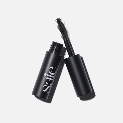 Saie Mini Mascara 101 – Lash Lengthening Mascara for Thick, Lifted Lashes | Buildable, Conditioning Formula