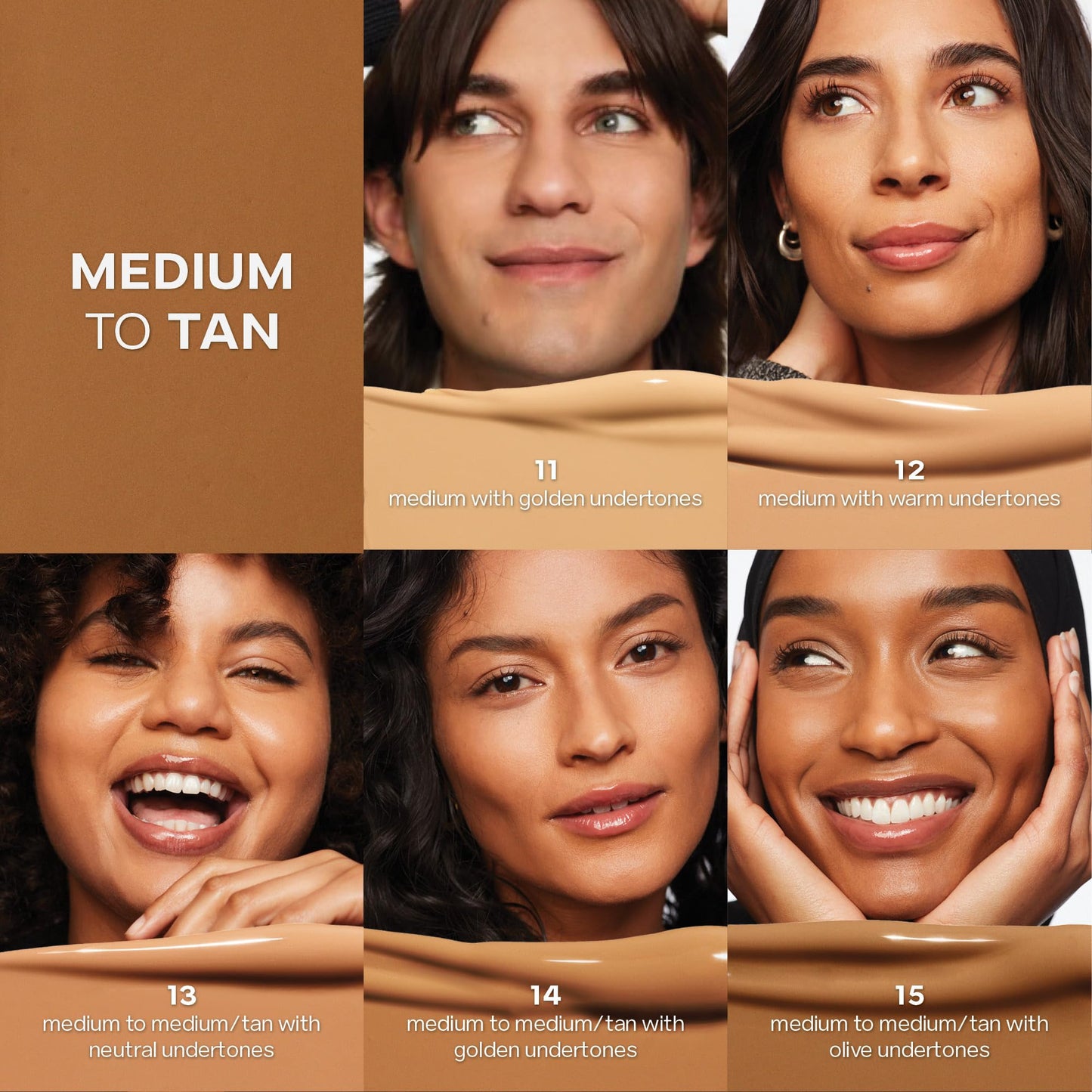 Saie Slip Tint Radiant Concealer & All-Over Makeup - Shade 11 | Hydrating, Lightweight