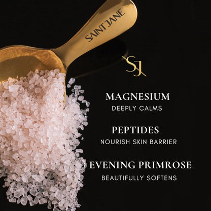 SAINT JANE Deep Sleep Bath Salts with Magnesium + Peptides | Floral Luxury Bath