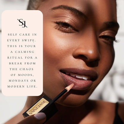 SAINT JANE Luxury Lip Oil Elixir – Vitamin C Infused, Floral-Infused Gloss