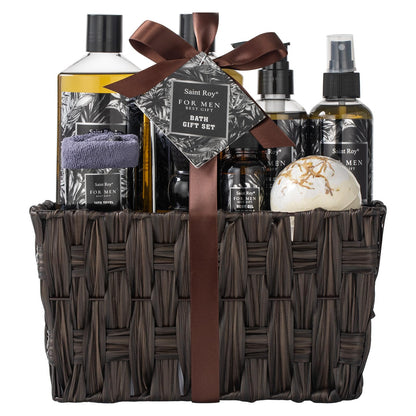 Saint Roy Fathers Bath Gift Set - Spa Gift for Men