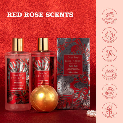 Saint Roy Christmas Spa Gift Set for Women – Luxurious Bath & Body Kit