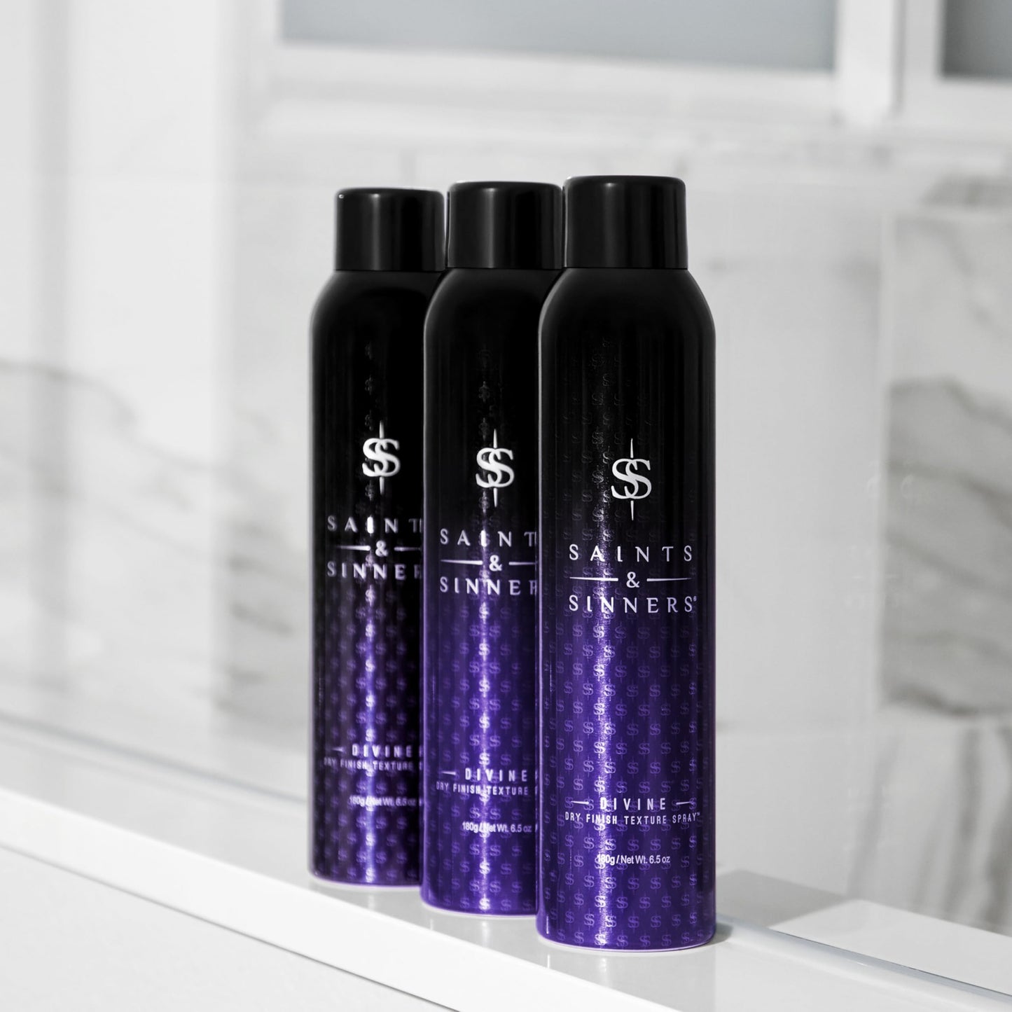 Saints & Sinners Divine Dry Finish Texture Spray for Volume, Texture and Body