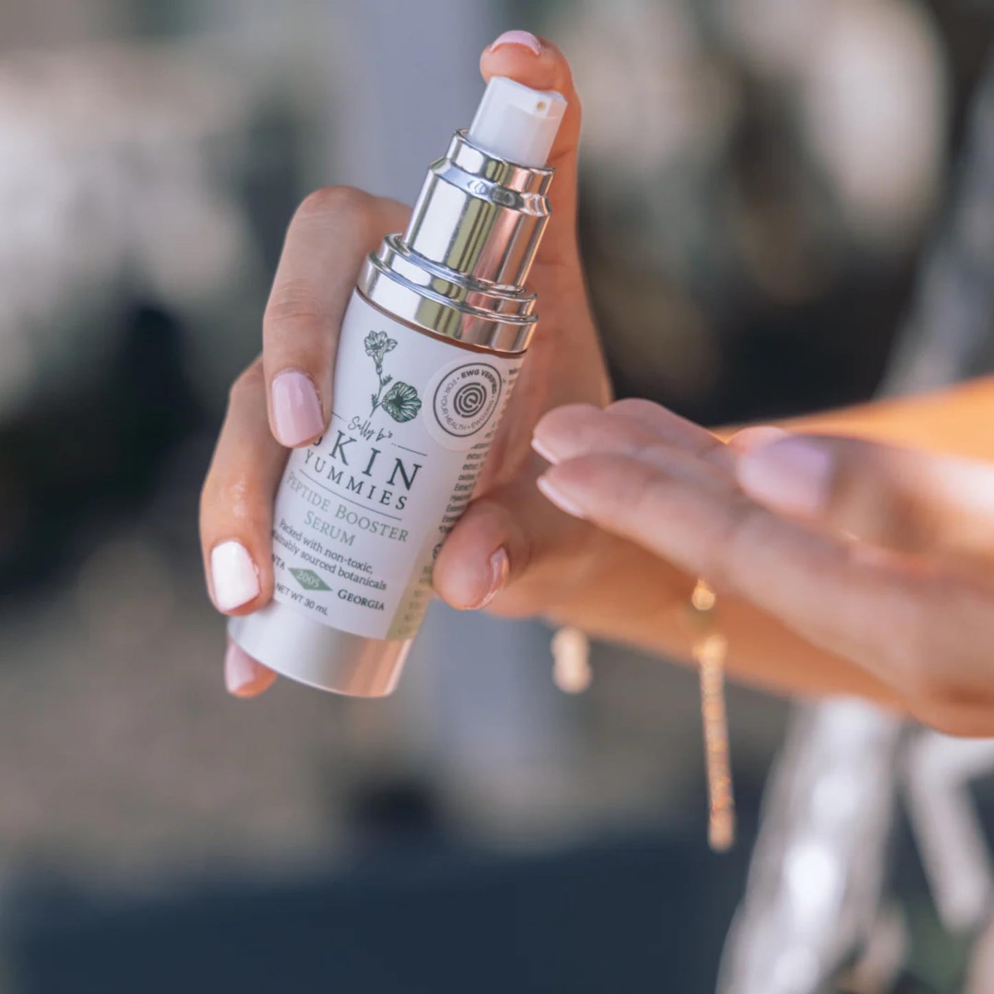 Sally B's Peptide Booster Serum — Oil-Free Moisturizer for All Skin Types, 30 ml