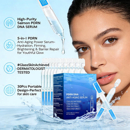 Salmon DNA PPRN Serum – 5000ppm PDRN, 6 Hyaluronic Acids, Niacinamide & Glutathione, Korean Anti-Aging